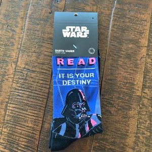 Star Wars Darth Vader “Read” Socks